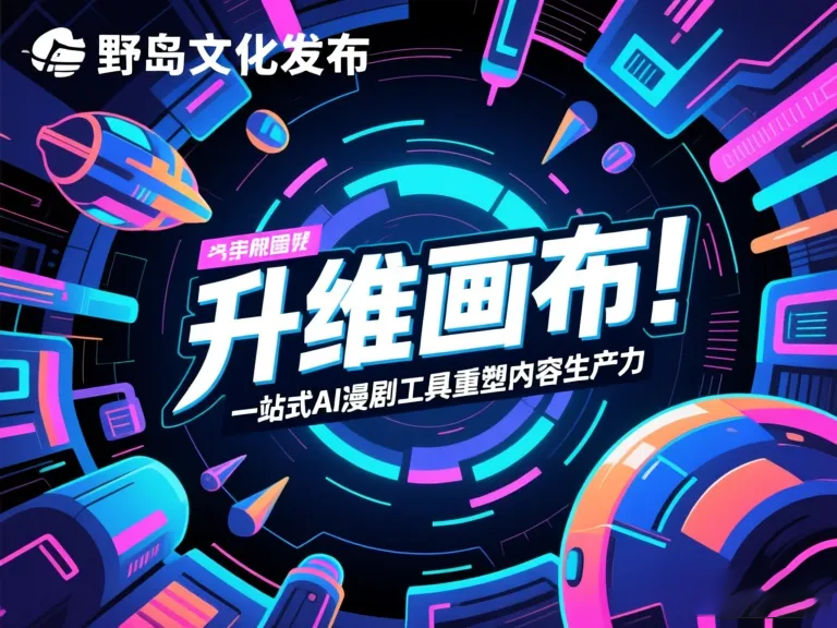 零基础AI漫剧制作软件：一键配音生成你的专属动画故事